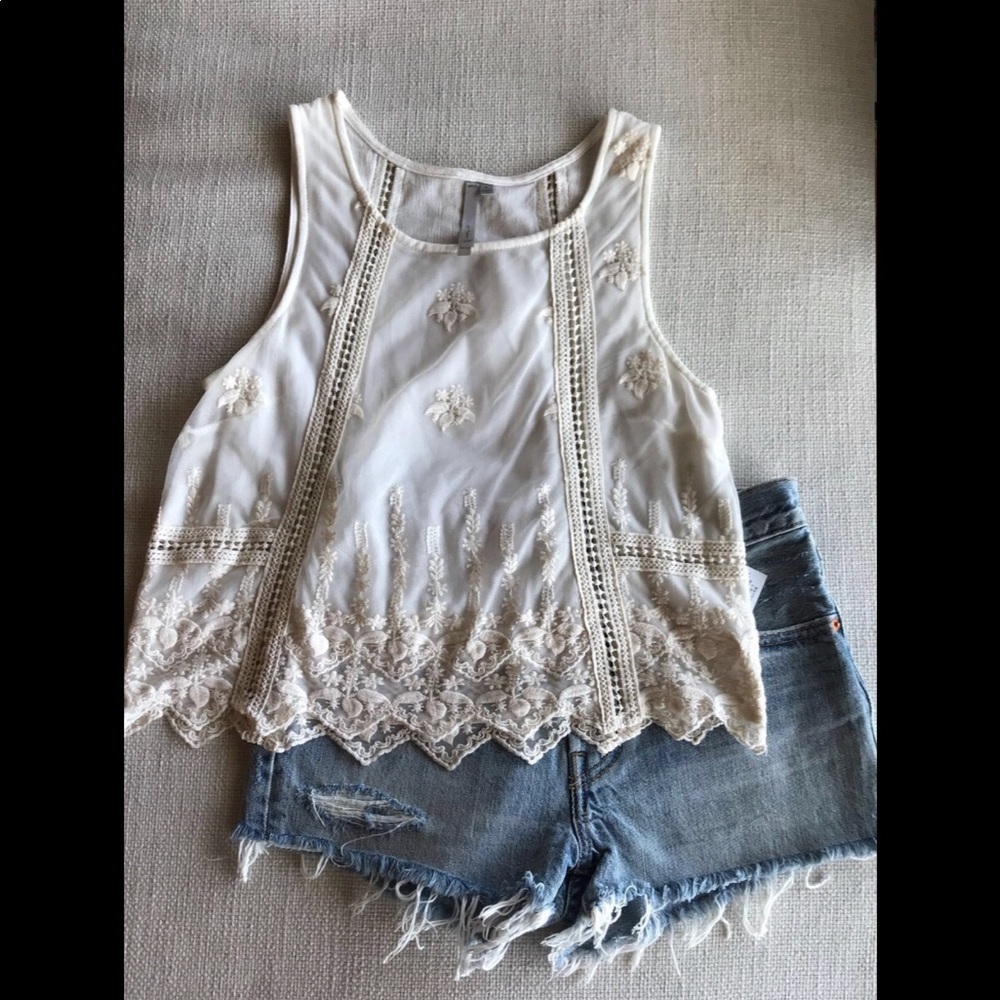 Boho crop top